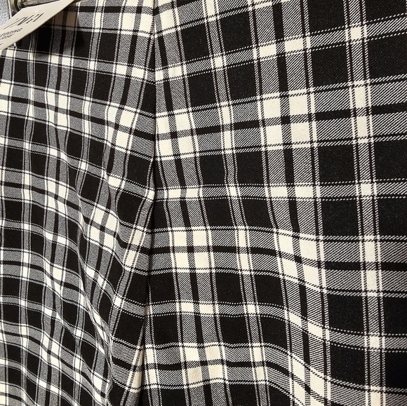 Zara Black and Cream Hi Rise Legging Women's Size Medium NWT - Picture 2 of 11